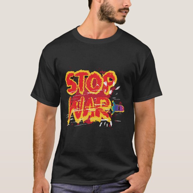 CAMISETA ALTO A LA GUERRA (Anverso)