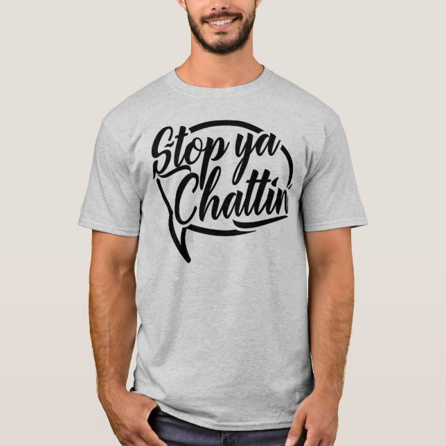 Camiseta Alto al argot de Manchester para Chattin (Anverso)