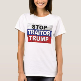 Camiseta "Alto al traidor Trump" para mujeres