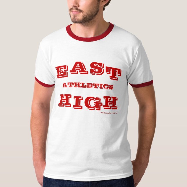 Camiseta Alto atletismo del este (Anverso)