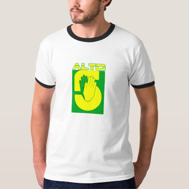 Camiseta Alto Cinco - logotipo (Anverso)
