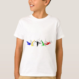 Camiseta Alto deporte de la plataforma del trampolín del