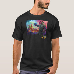 Camiseta Alto en la vida Kenny sonriendo mientras blasfeman