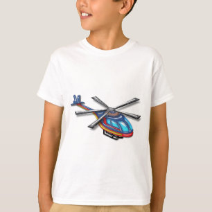 Camiseta Alto helicóptero del vuelo