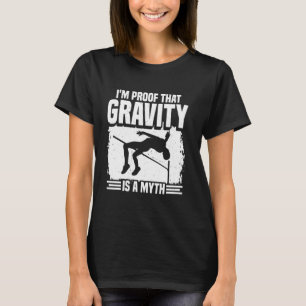 Camiseta Alto Jumper Limpia el Jum alto de pista y práctica