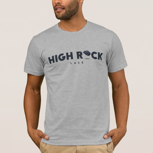 Camiseta Alto lago rock (Anverso)