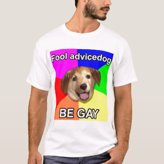 Camiseta Alto res "perro del consejo del tonto "
