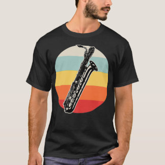 Camiseta Alto Tenor Soprano Bari Baritone Sax Saxofhone