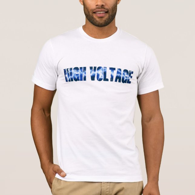 Camiseta Alto voltaje (Anverso)