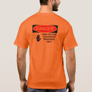 Camiseta Alto voltaje NFPA obediente