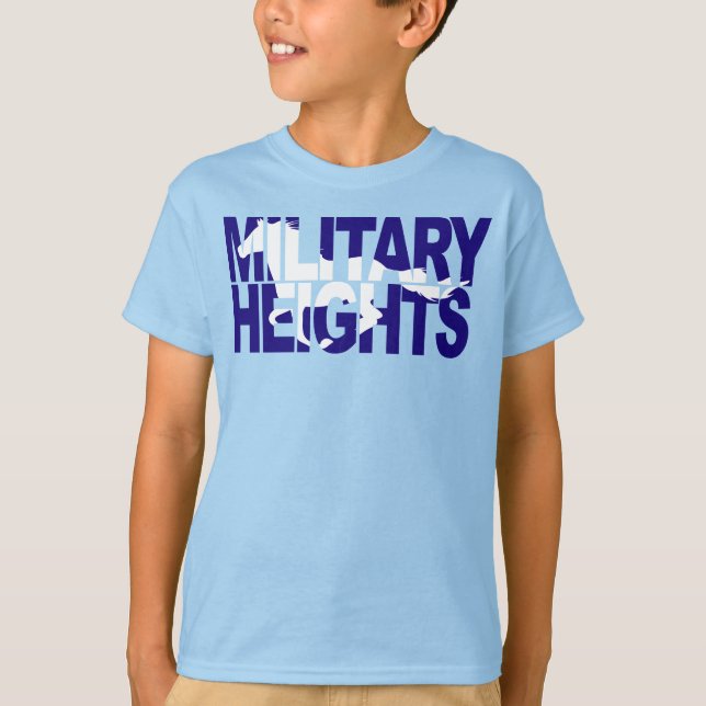 Camiseta Altos Militares Mustangs (Anverso)