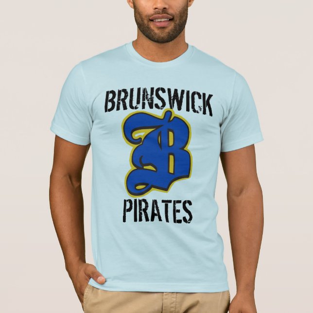 Camiseta Altos piratas Georgia de Brunswick (Anverso)