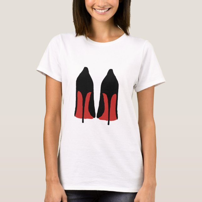 Camiseta Altos talones rojos (Anverso)