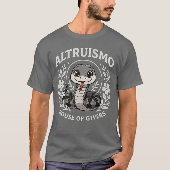 Camiseta Altruismo Sweet Serpent House of Givers (Anverso)