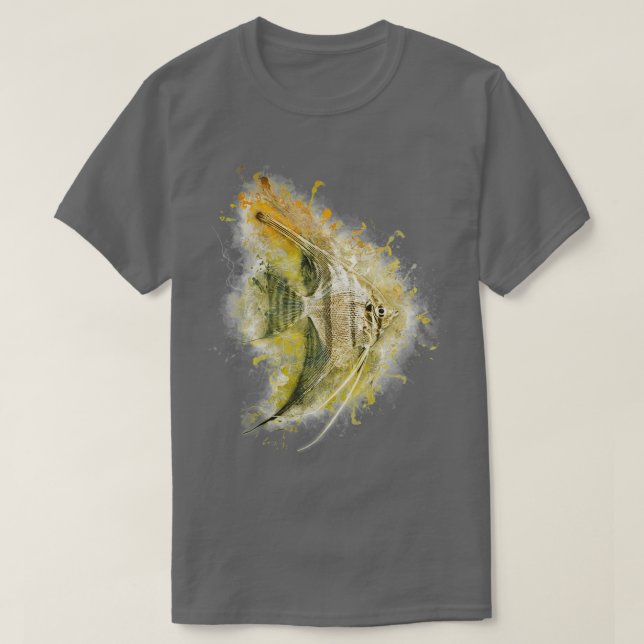 Camiseta Altum Skalar Pterophyllum altum (Diseño del anverso)