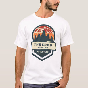 Camiseta Altura y senderismo de la montaña de Breithorn