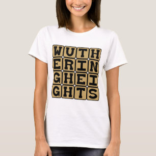 Camiseta Alturas de Wuther, Emily Bronte Novel
