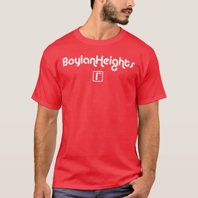 Camiseta Alturas Raleighing de Boylan (Anverso)