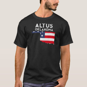 Camiseta Altus Estados Unidos América Viajes Oklahoman Prem