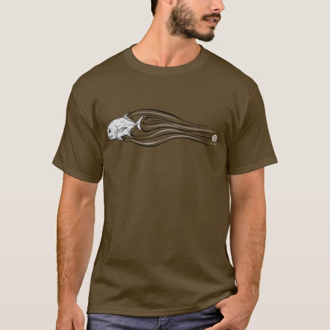Camiseta ALUA - Trevally gigante (Anverso)