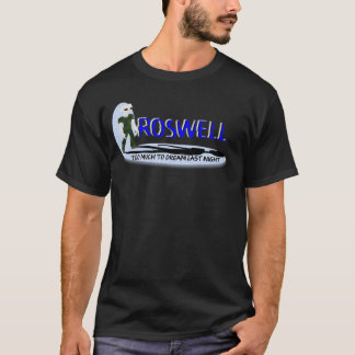 Camiseta Alucinación de Roswell en azul