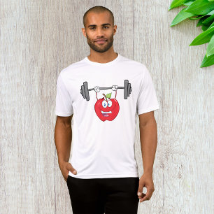 Camiseta Alumbramiento de Apple Pesca Carácter Fruto Fitnes