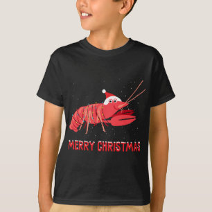 Camiseta Alumbramiento de árboles de navidad de peces de ar