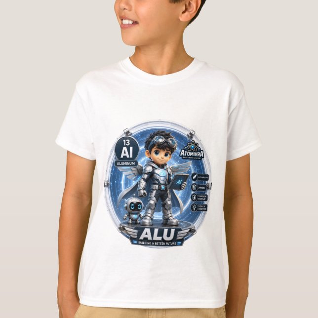 Camiseta Aluminio  ATOMIVRA (Anverso)