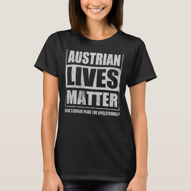 Camiseta Aluminio austríaco Apple Strudel (Anverso)