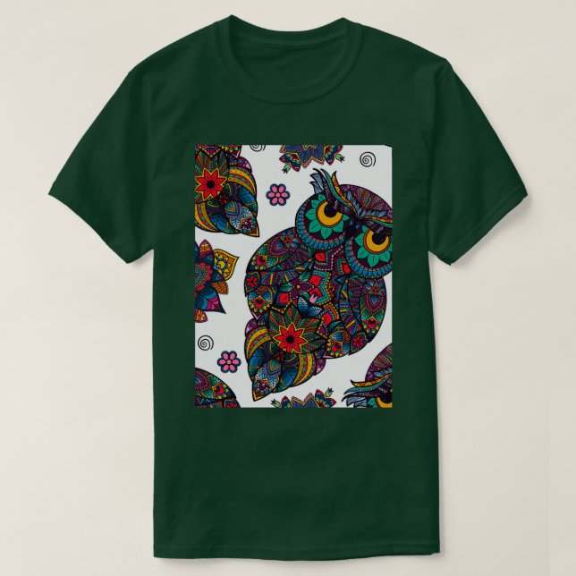 Camiseta Alumnos armoniosos con flores (Diseño del anverso)