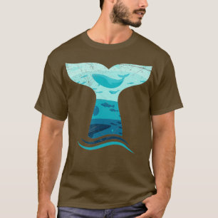 Camiseta Alumnos de ballena en el Océano Orca