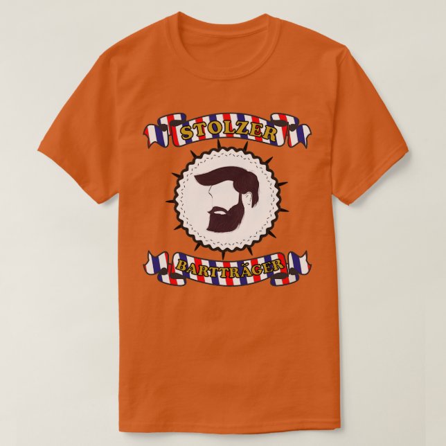 Camiseta Alumnos de barba (Diseño del anverso)