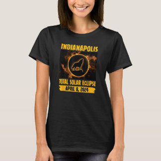 Camiseta Alumnos De Lobo De Eclipse Solar Total De Indianáp