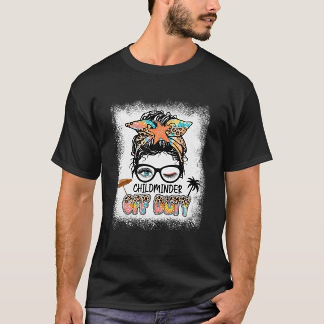 Camiseta Alumnos De Servicio Desordenados Bun Vacaciones Ve (Anverso)