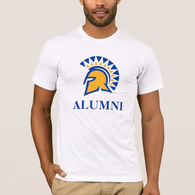 Camiseta Alumnos de Spartans del estado de San Jose (Anverso)