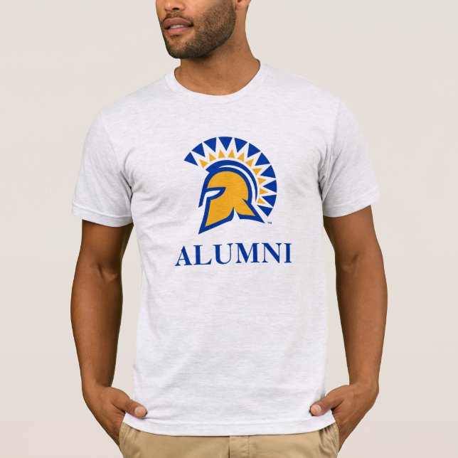 Camiseta Alumnos de Spartans del estado de San Jose (Anverso)