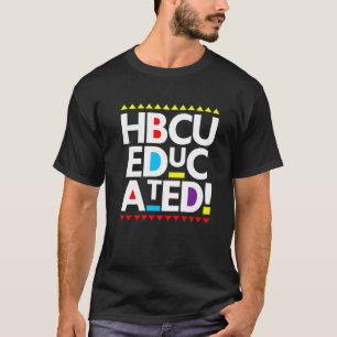 Camiseta Alumnos Educados Hbcu Para Hombres Mujeres Y Niños