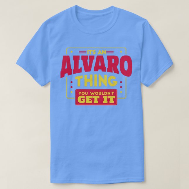 Camiseta Álvaro (Diseño del anverso)