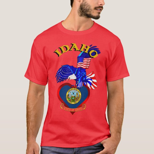 Camiseta Alvesart Hermoso Idaho (Anverso)