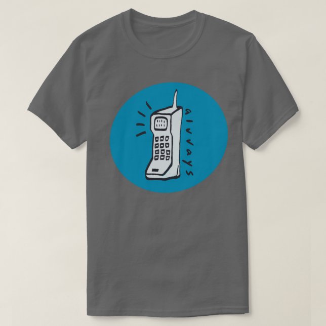 Camiseta Alvvays Blue Rev Muy tipo en línea (Diseño del anverso)
