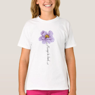 Camiseta "always be kind" t-shirt