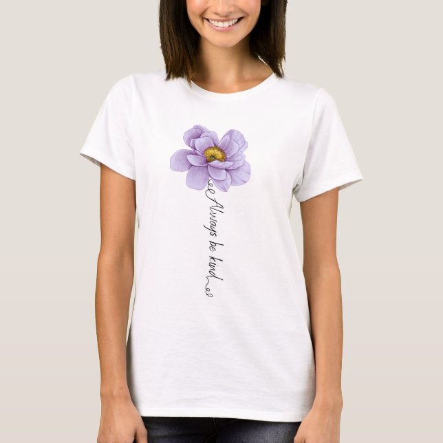 Camiseta "always be kind" t-shirt (Anverso)