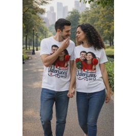 Camiseta Always Choose Love – Valentine Couple Tee