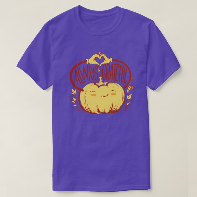 Camiseta Always Grateful (Diseño del anverso)