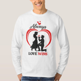 Camiseta Always Love Wins Unisex Long Sleeve Shirt