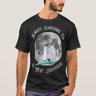Camiseta Always Searching for my net Lighthouse Zip 