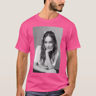 Camiseta Alycia Debnam-Carey: Retrato de arte pop blanco ne