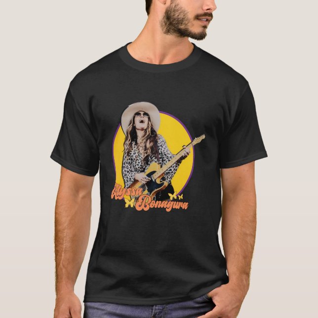 Camiseta Alyssa Bonagura Guitar Tee (Anverso)