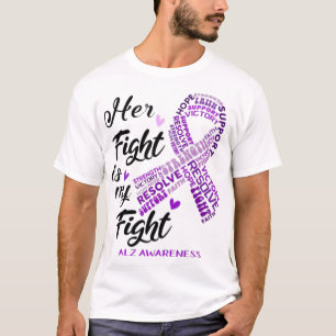 Camiseta Alz Conciencia Su Lucha Es Mi Lucha