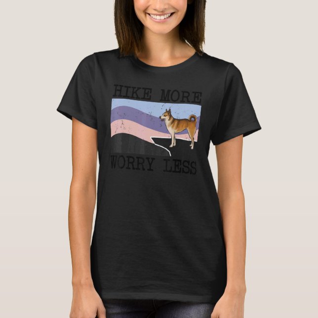 Camiseta Alza de Lundehund noruega más preocupación menos g (Anverso)